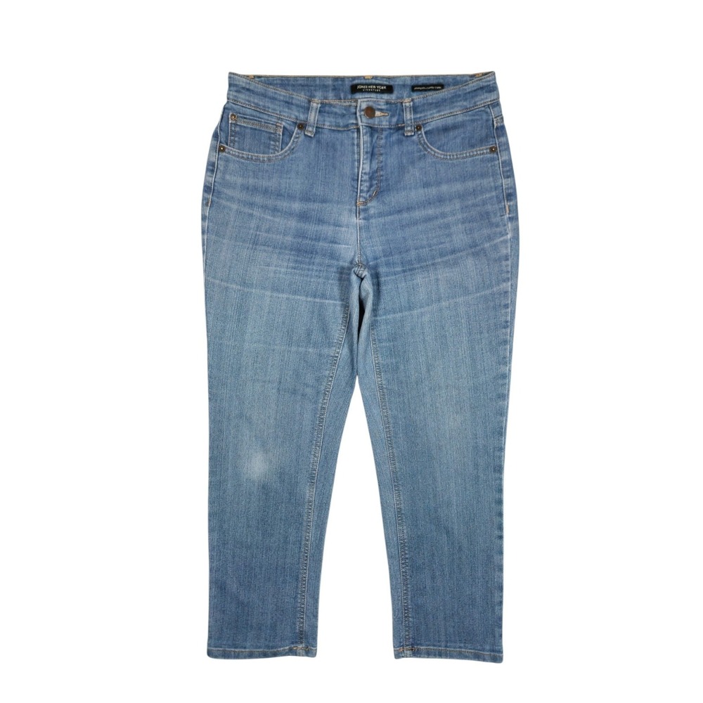 Jones New York Signature Lexington Cuffed Capri Size 4